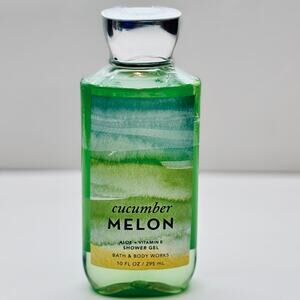 Bath & Body Works Cucumber Melon Shower Gel 10 oz NEW Sealed Fresh Scent